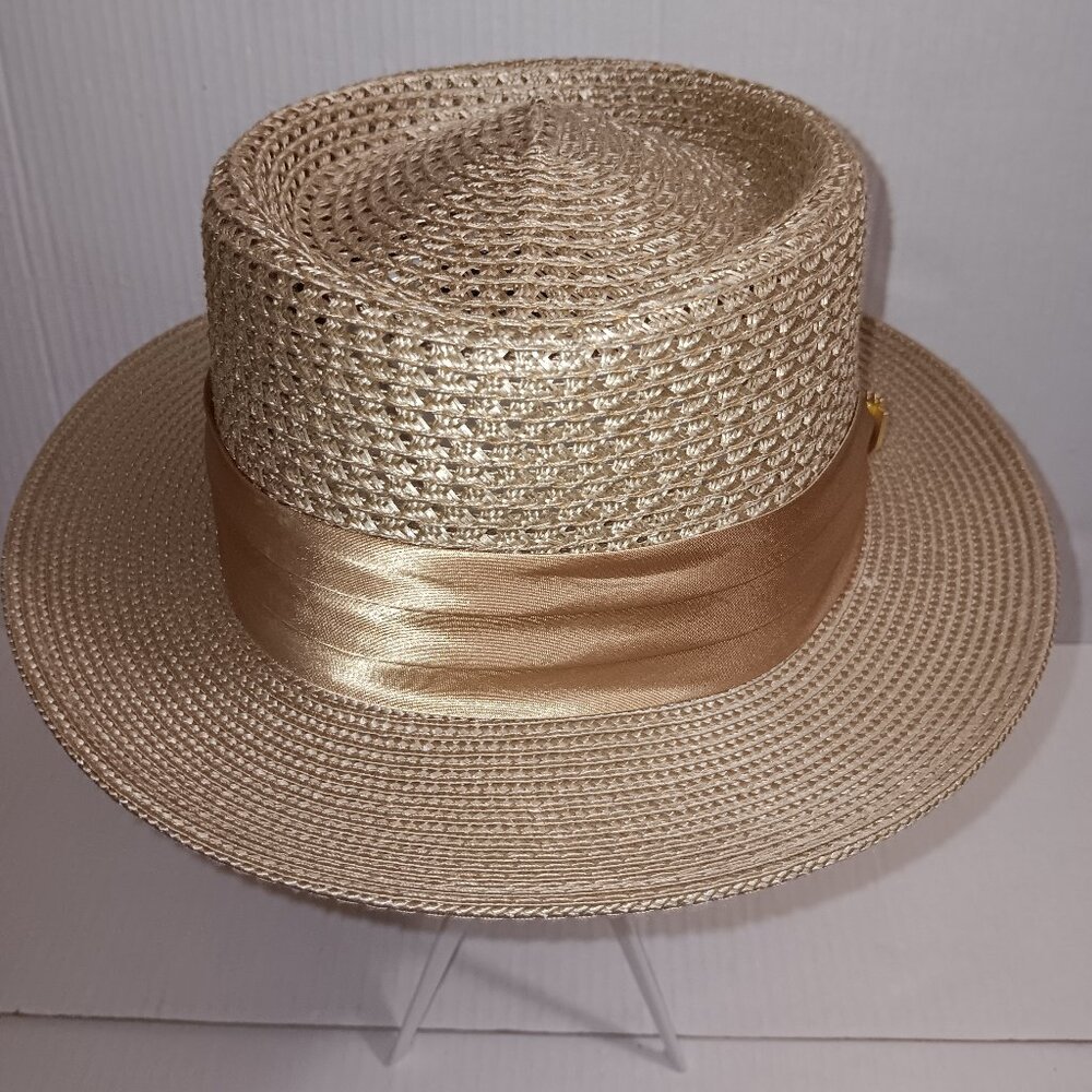 MONTIQUE  MEN'S MESH STRAW HAT